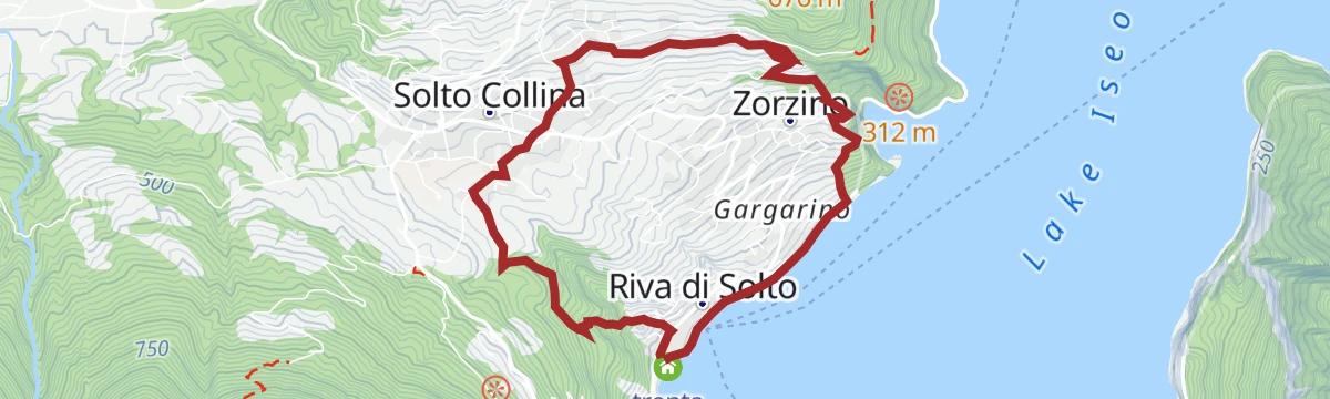 Giro panoramico di Riva di Solto